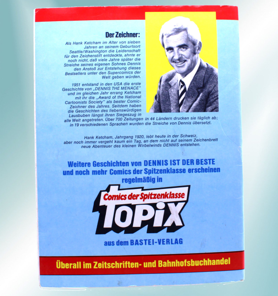 TOPIX Nr. 15 – Dennis ist der Beste (1976) | Kult-Comic bei hoppla-stuff.de